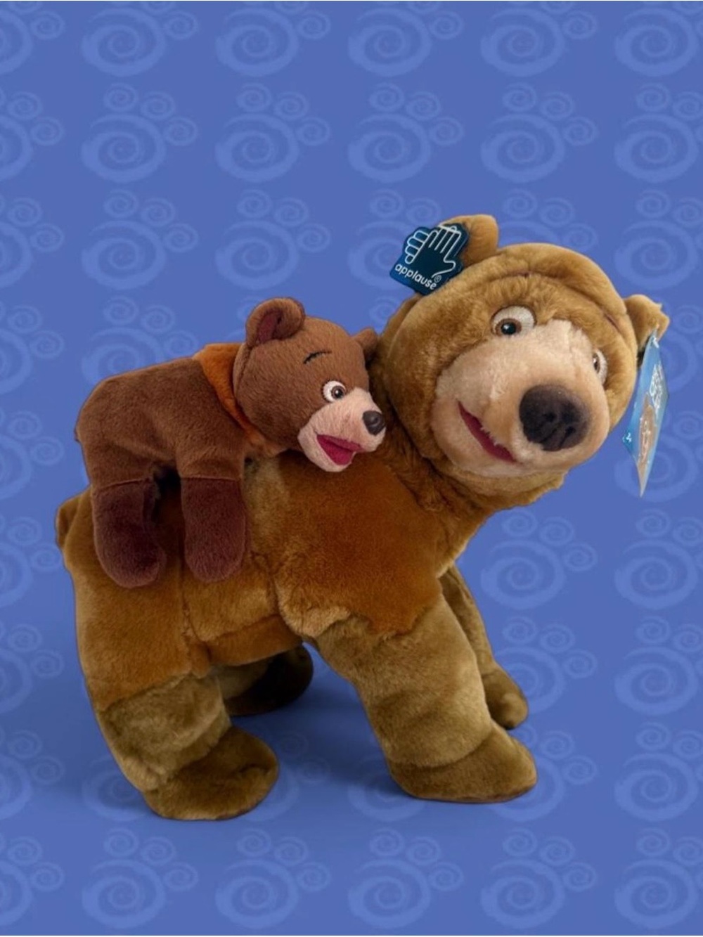 Disney Brother Bear plush 12" Vtg 2003
Applause Kenai & Koda